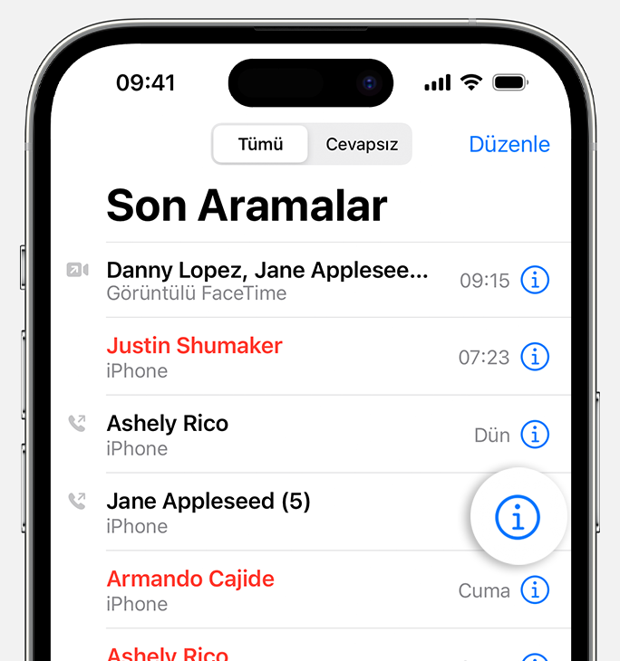 cozuldu bir ay oncesinin arama gecmisini iphoneda goruntuleme