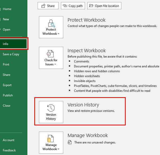 excel dosyasinin onceki surumu kolaylikla nasil kurtarilir