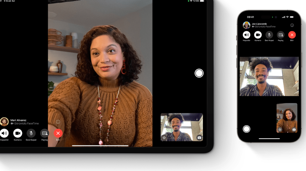 facetime aramasini sesli veya sessiz kaydetme 2024