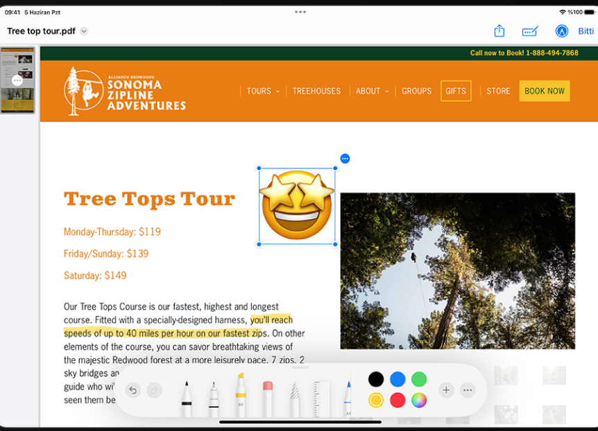 safariden pdf nasil kaydedilir