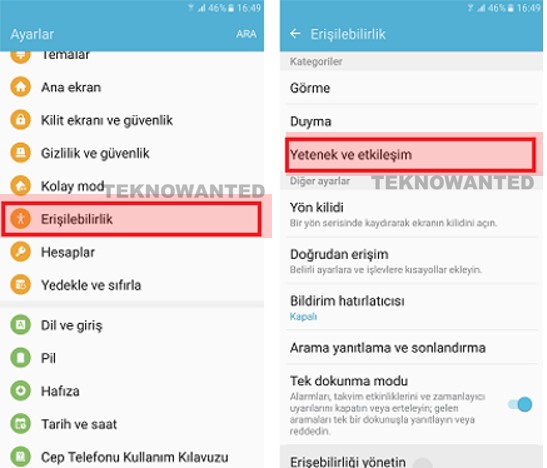 Samsung Evrensel anahtar C3B6zelliC49Fi 2