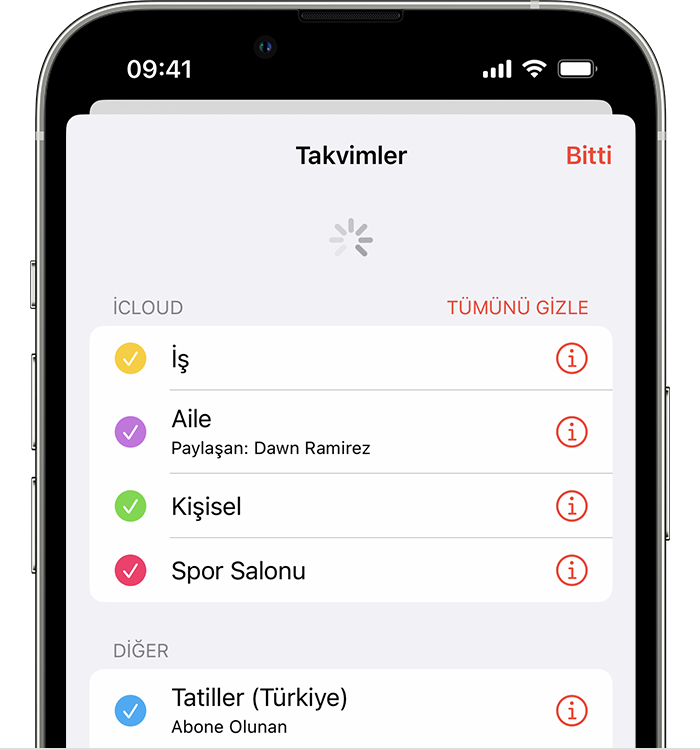 ios 16 iphone 13 pro calendar calendars refresh