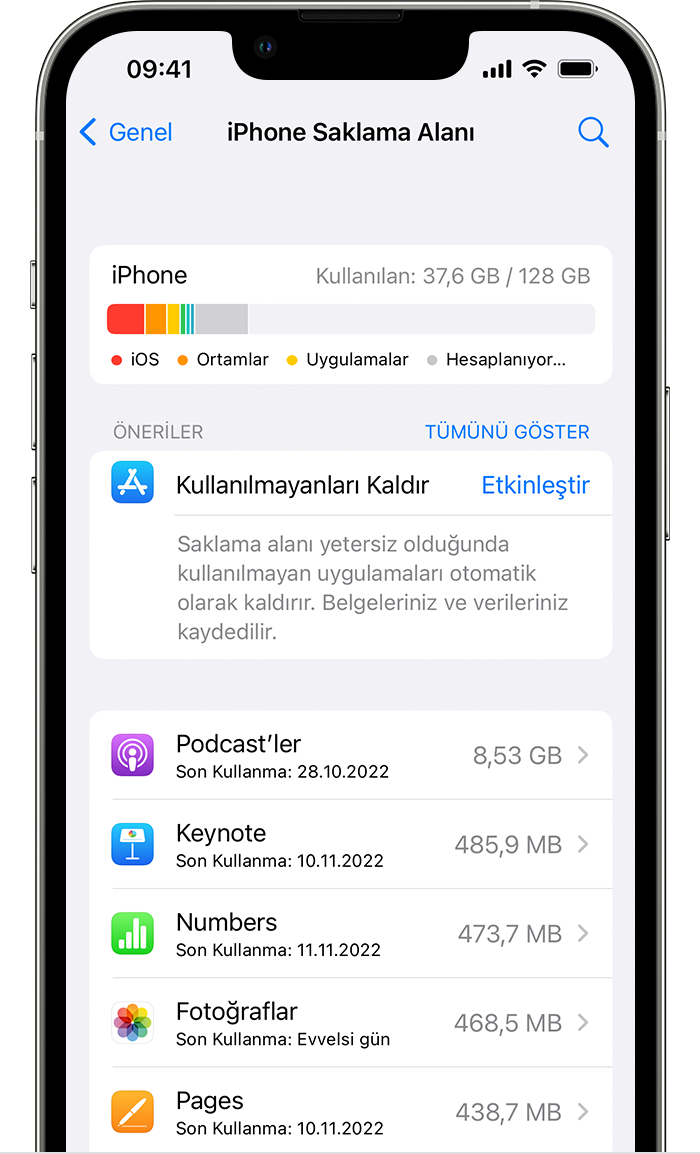 ios 16 iphone 13 pro settings general iphone storage