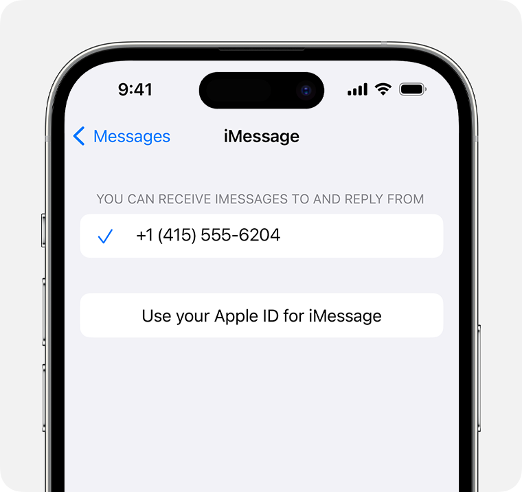 ios 17 iphone 14 pro settings messages imessage signed out