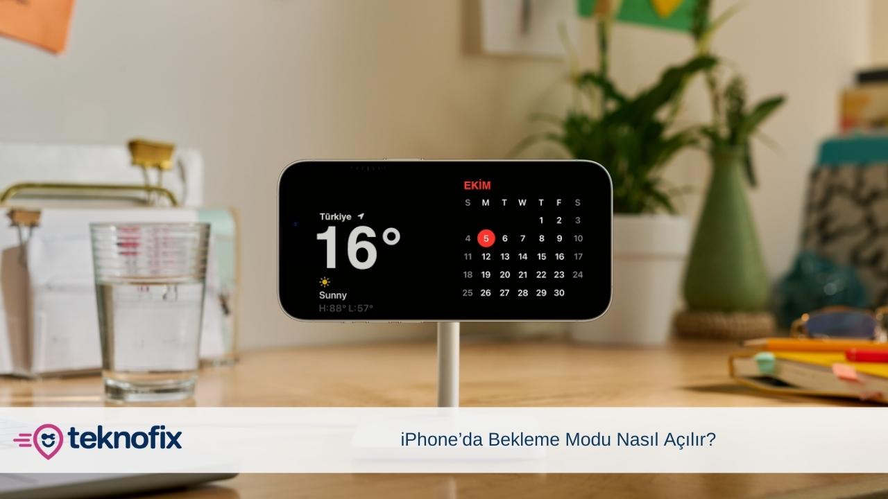 iphone bekleme modu b